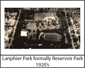 Lanphier Park formally Reservoir Park 1920's